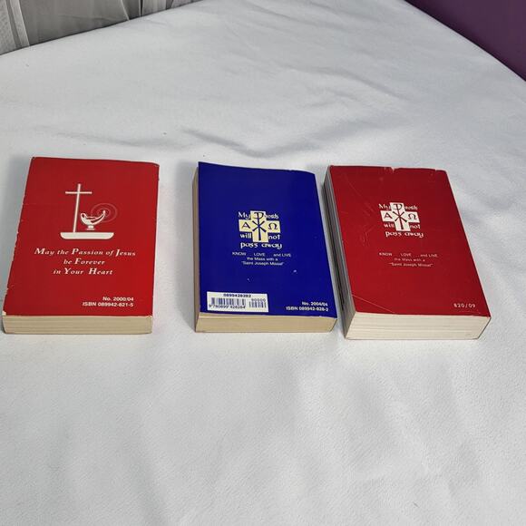 Set of 3 St Joseph Sunday Missal & Prayerbook 2000-04 Paperbacks Catholic Church - Picture 2 of 16